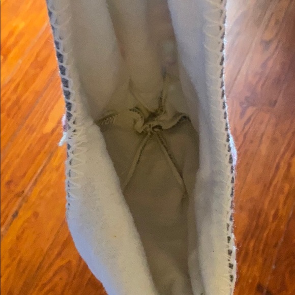 Scandinavian ski hat NWOT gray pink white - Picture 6 of 6